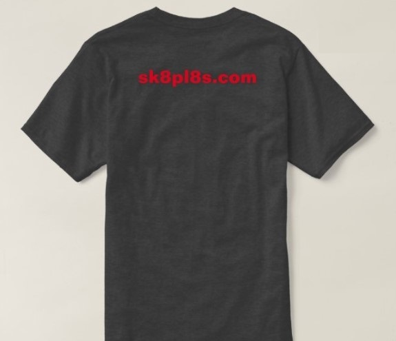Original Logo shirt (charcoal heather) - Back