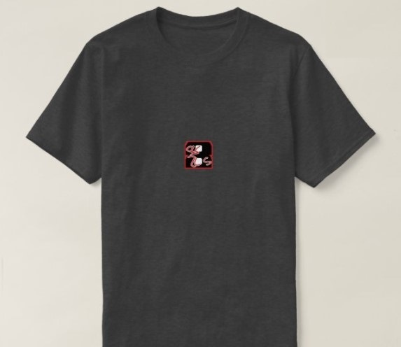 Original Logo shirt (charcoal heather) - Front
